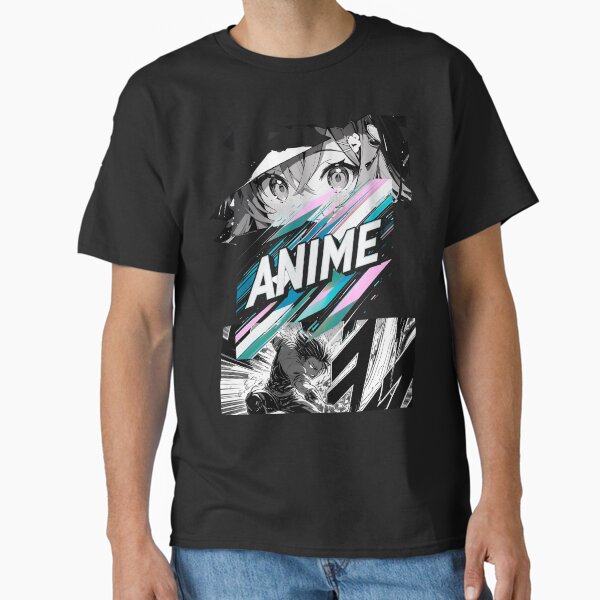 Anime Classic T-Shirt for Sale by whatthefoxsays