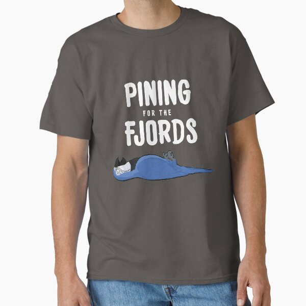 Pining for the Fjords - Monty Python Dead Parrot Sketch Classic T-Shirt for Sale by cwayers