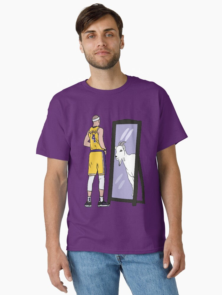 Alex Caruso Mirror Goat Classic T-shirt | Trendy Graphic Tee | Casual Unisex T-shirt