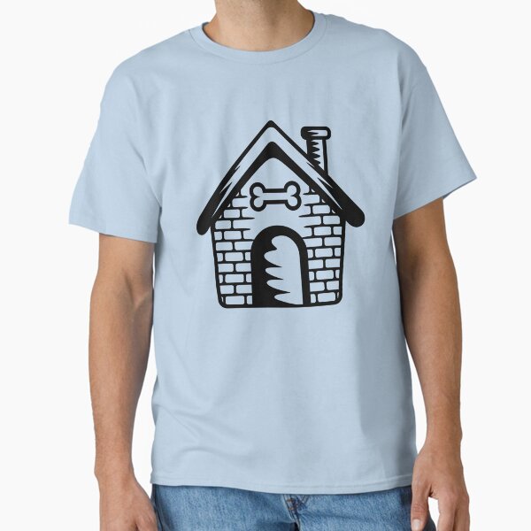 Dog House Classic T-Shirt for Sale by kaybeestickers