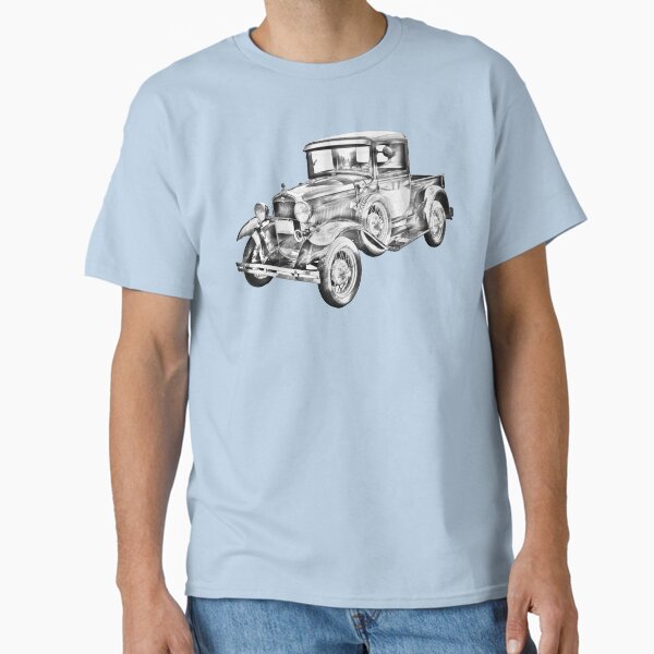 1930 Model A Ford Pickup Truck Illustration Classic T-Shirt for Sale by KWJphotoart