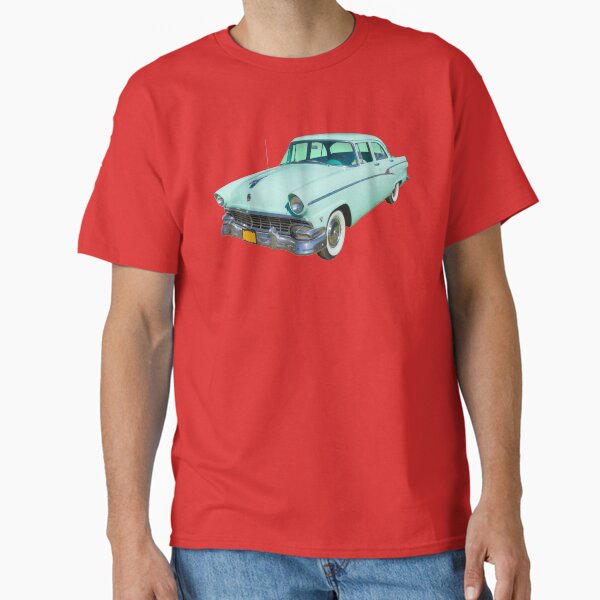 1956 Ford Custom Line Antique Car Classic T-Shirt for Sale by KWJphotoart