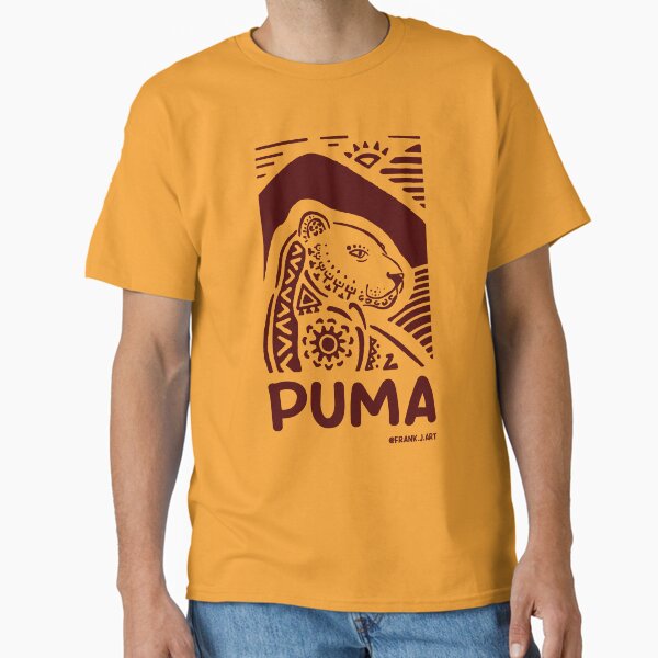 Animals from the Americas - Puma Classic T-Shirt for Sale by grillo-franko