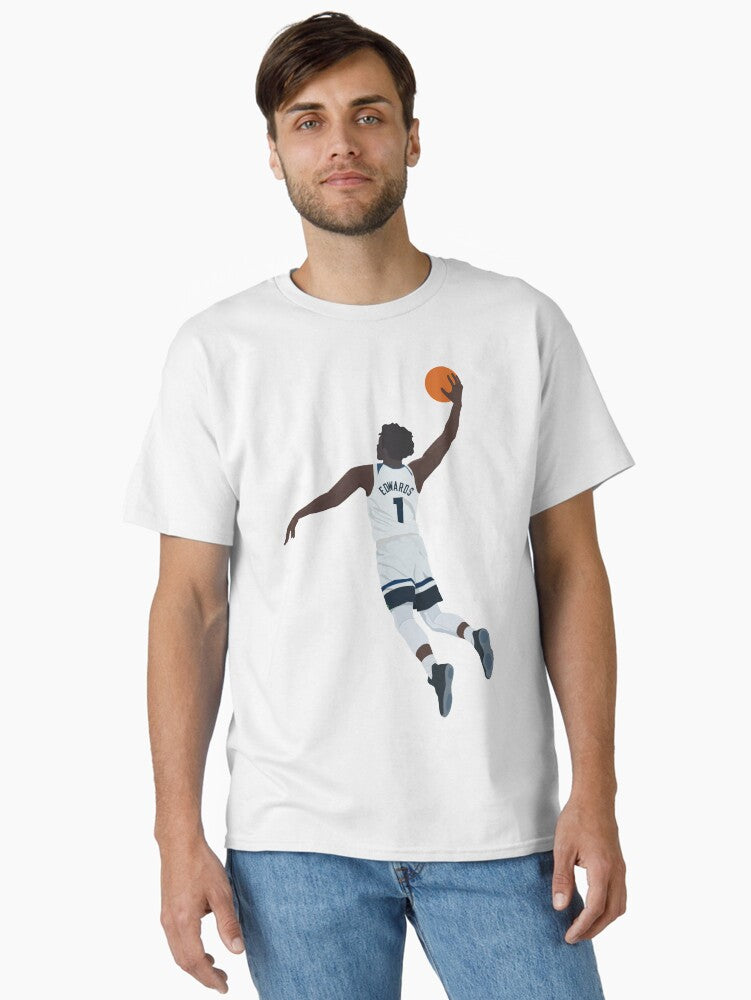 Anthony Edwards Dunk Classic T-shirt | Trendy Graphic Tee | Casual Unisex T-shirt