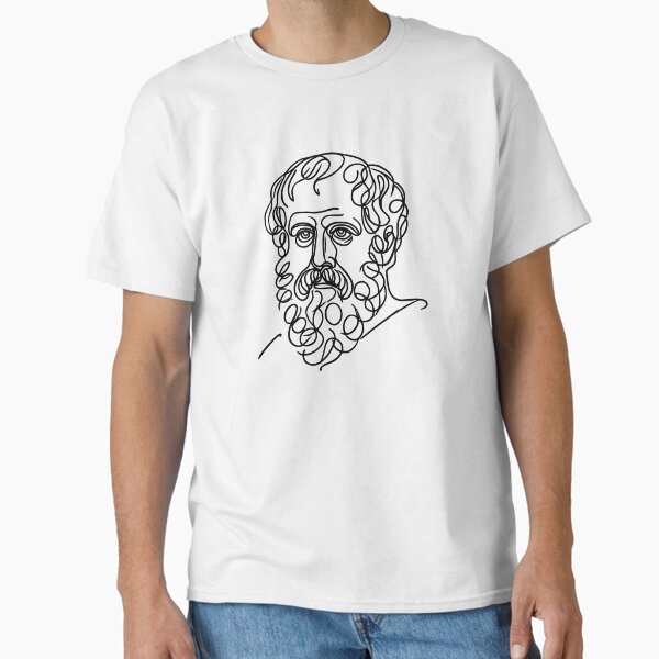 Minimalist Aristotle Classic T-Shirt for Sale by ssserendipitous