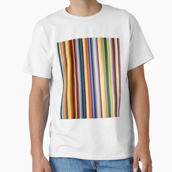 Line Design with vibrant Colors! Classic T-Shirt for Sale by kitslam