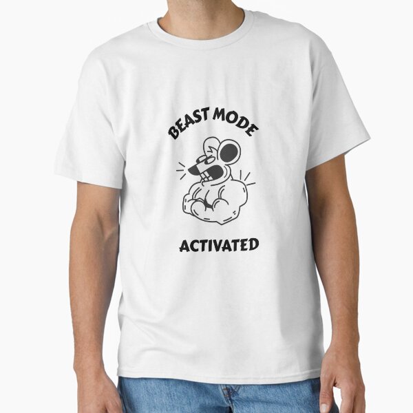 Beast Mode Activated Classic T-Shirt for Sale by Pucks-Place