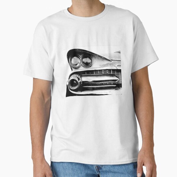 1959 Custom Royal Headlight Detail Classic T-Shirt for Sale by mal-photography