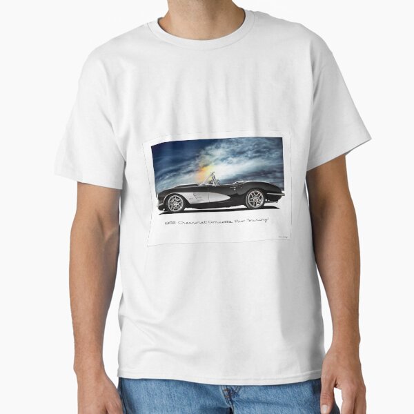 1958 Chevrolet Corvette 'Pro Touring' C1 Classic T-Shirt for Sale by DaveKoontz