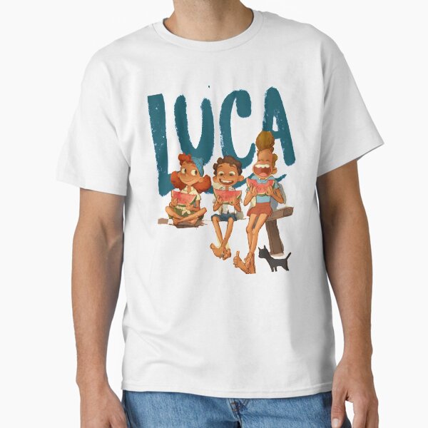 Luca watermelon Classic T-Shirt by Curlyredflowers
