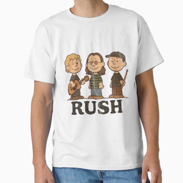 RUSH and Charlie Brown Classic T-Shirt for Sale by rjamesont