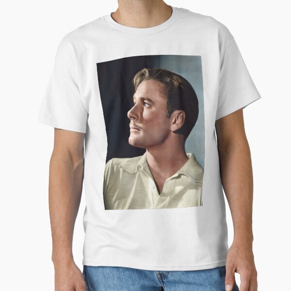 Errol Flynn in colour Classic T-Shirt for Sale by AndythephotoDr