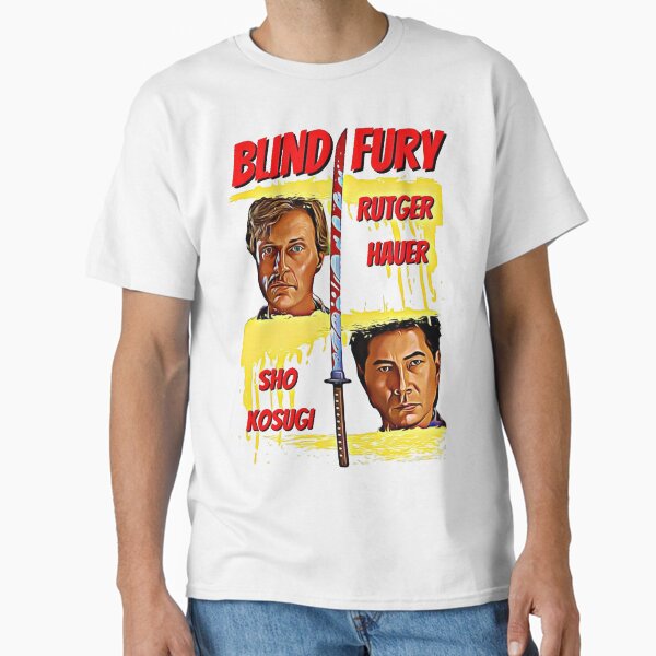 Blind Fury Classic T-Shirt for Sale by DrawingAndText