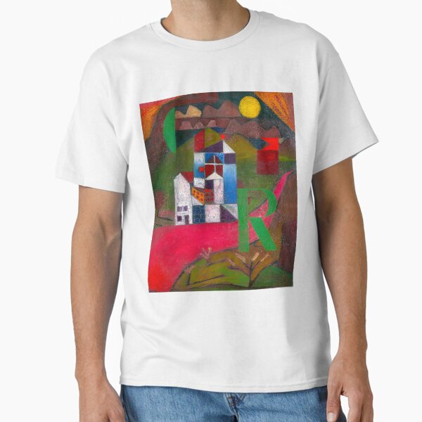 PAUL KLEE HD - Villa R (1919)  Classic T-Shirt for Sale by gologodesigns
