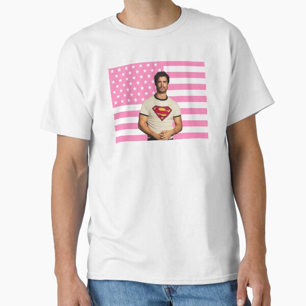 Pink America Flag David Corenswet Classic T-Shirt for Sale by kariandco
