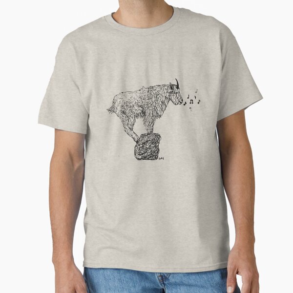 A Mountain Goat Classic T-Shirt for Sale by cloudmonarch-43