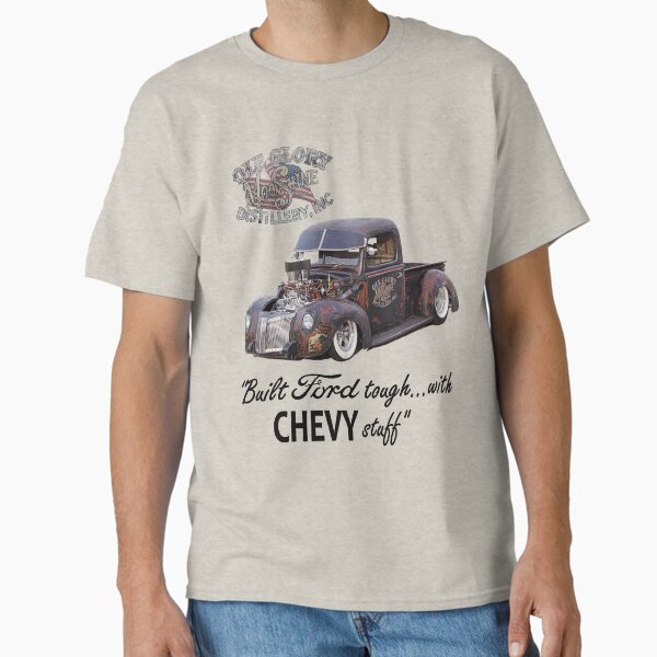 1941 Ford Rat Rod - Ole Glory Distillery - Black Text Classic T-Shirt for Sale by seansdigitalart