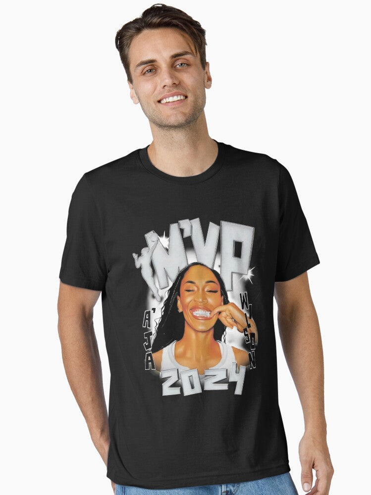 Aja Mvp 2024 Essential T-shirt | Trendy Graphic Tee | Casual Unisex T-shirt