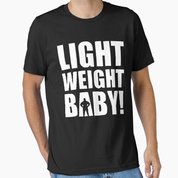 Ronnie Coleman Lightweight Baby White text Slim Essential T-Shirt for Sale by PeggyGilligan