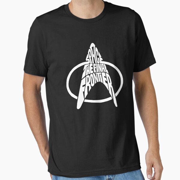 Star Trek Space The Final Frontier White Essential T-Shirt for Sale by seaning