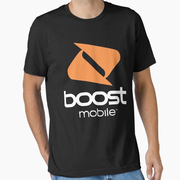 BEST SELLING -.Boost Mobile Logo MERCHANDISE Essential Essential T-Shirt for Sale by warrenkertzmann