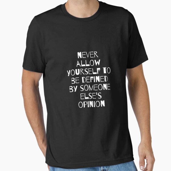 "Defined Quote" Essential T-Shirt for Sale by AYT-Shirts
