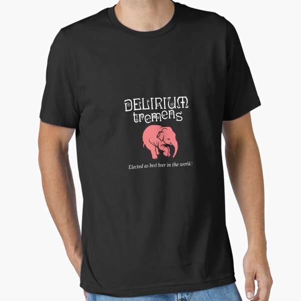 BEST SELLING -Delirium Tremens MERCHANDISE Essential T-Shirt Essential T-Shirt for Sale by LutzLiermannc