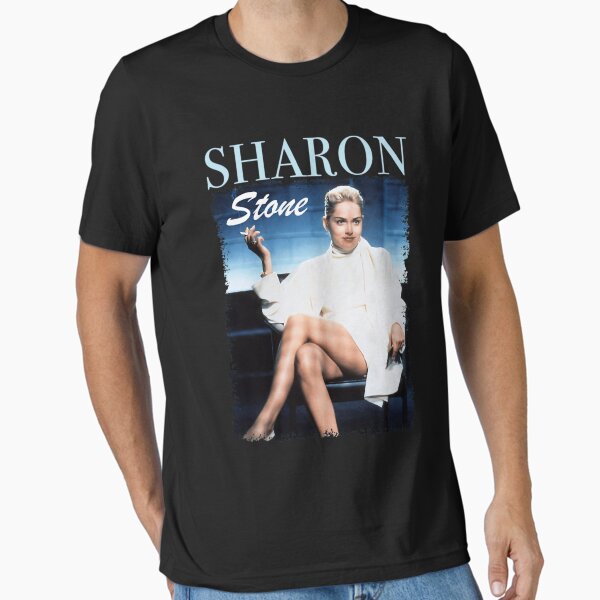 Sharon Stone Iconic Movie Scene Tribute Gift Essential T-Shirt for Sale by JohnsonElvie