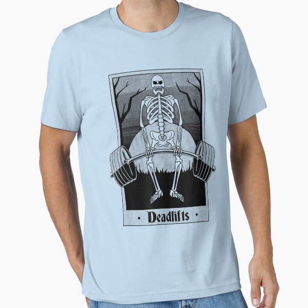 Tarot Skeleton Card Deadlift Weightlifting  Essential T-Shirt for Sale by EdwardHLane