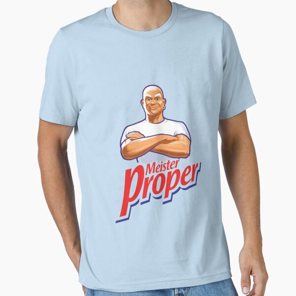 Best Selling - Meister Proper Merchandise Essential T-Shirt Essential T-Shirt Essential T-Shirt for Sale by IgorBorunski