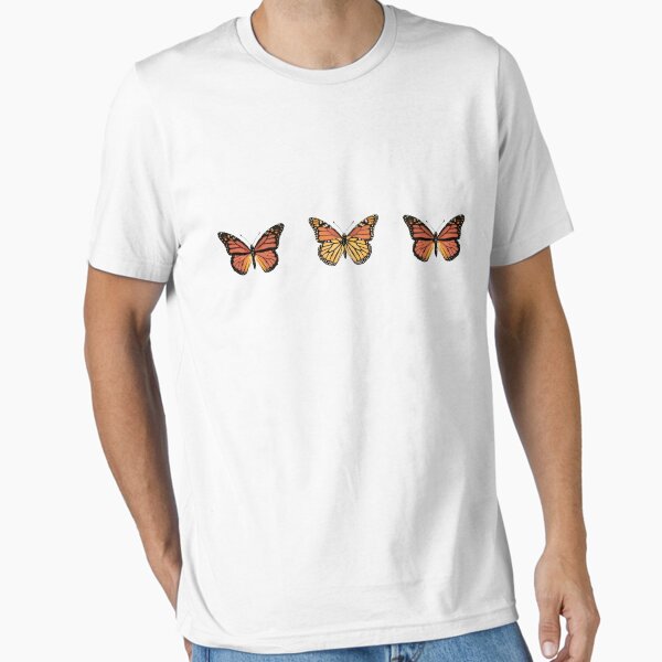 3 Monarch Butterflies Essential T-Shirt for Sale by alexvoss
