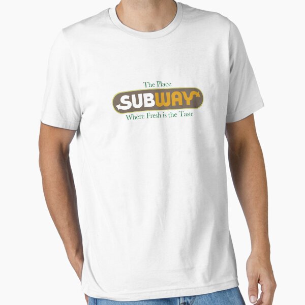 Subway - The Place Where Fresh is the Taste Retro/Vintage Design | Happy Gilmore Essential T-Shirt for Sale by GoldenYearsCo