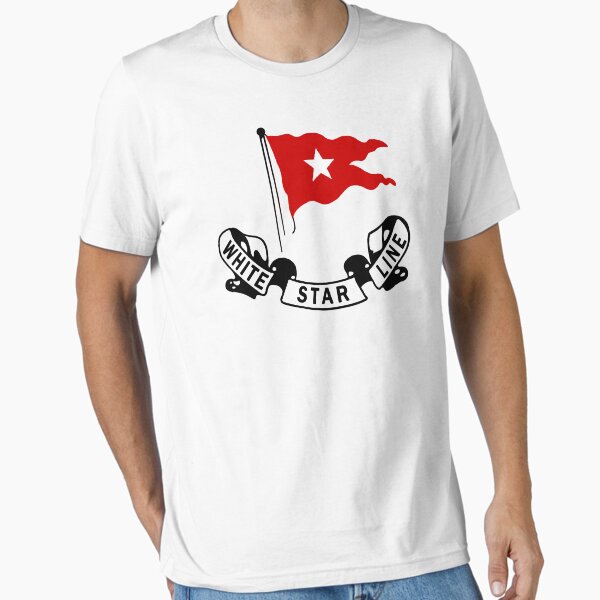 Titanic White Star Line Essential T-Shirt for Sale by havatees