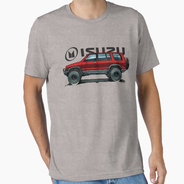 2nd Gen Isuzu Trooper - Red Essential T-Shirt for Sale by robert1117