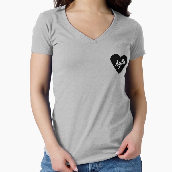 I LOVE KYLO Fitted V-Neck T-Shirt for Sale by theiq