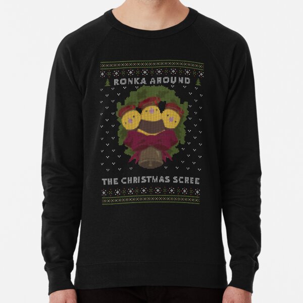 "Ronka Around Ugly Christmas Sweater - XIV" Lightweight Sweatshirt for Sale by Nimazu