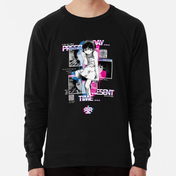 "[QR] Lain Windows" Lightweight Sweatshirt by ChiseLovesong