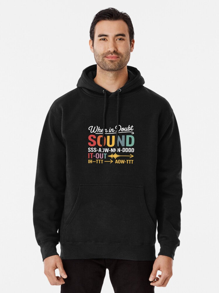 Phonemic Awareness Phonics Teacher Science Of Reading Pullover Hoodie | Cozy Graphic Hoodie | Unisex Pullover
