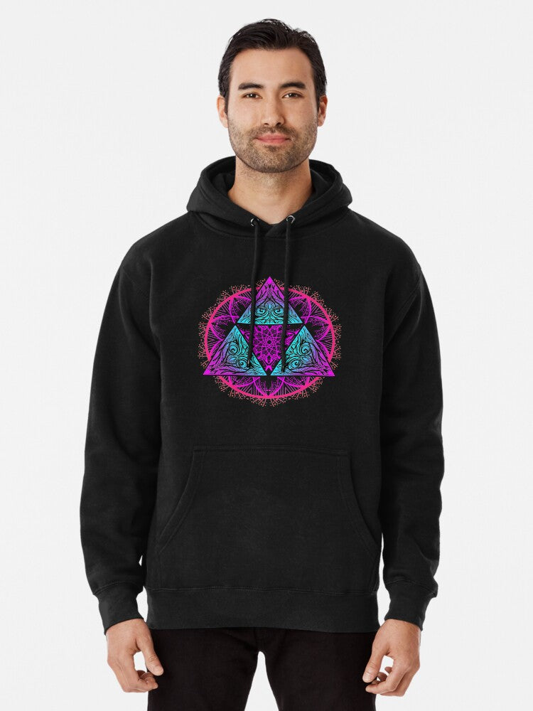 Neonforce Pullover Hoodie | Cozy Graphic Hoodie | Unisex Pullover