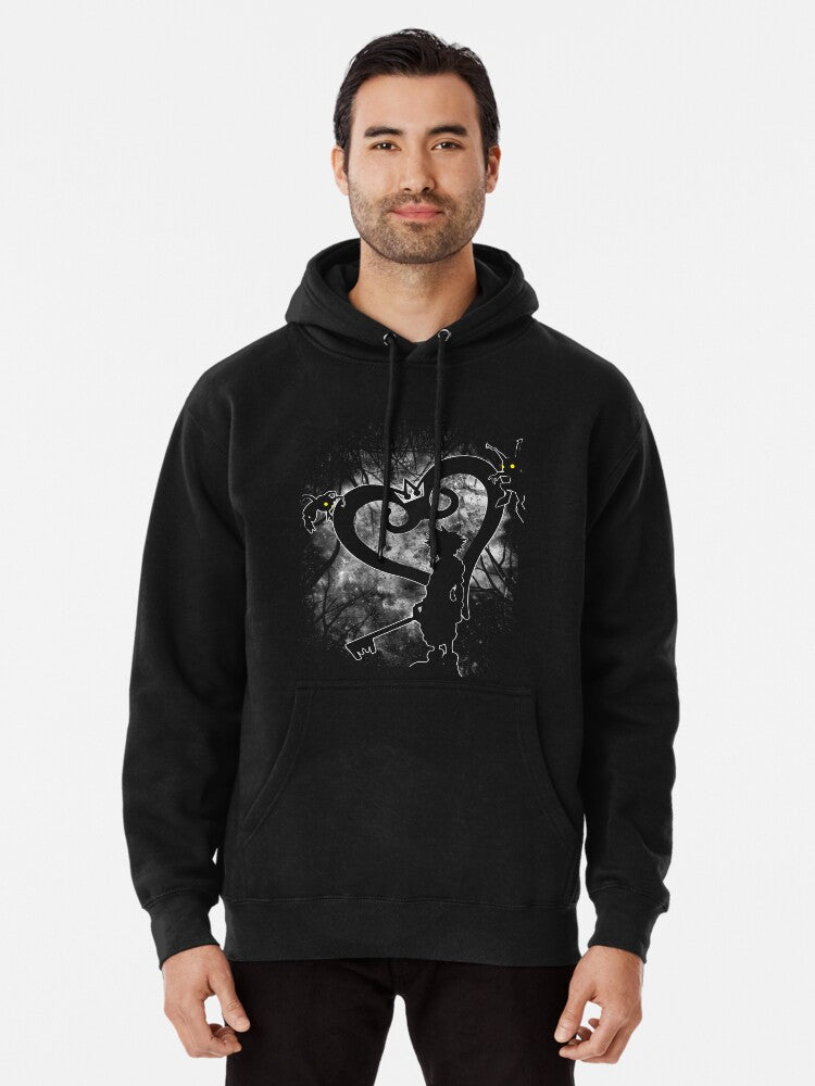 The Keyblade Chosen One Pullover Hoodie | Cozy Graphic Hoodie | Unisex Pullover