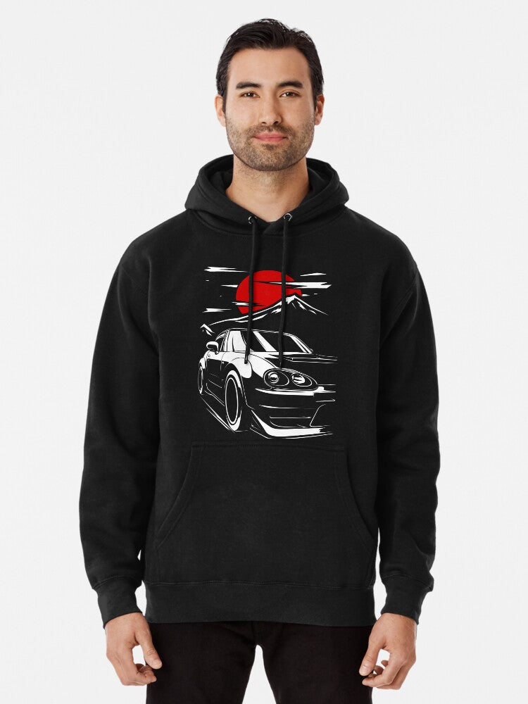 Suzuki Cappuccino Pullover Hoodie | Cozy Graphic Hoodie | Unisex Pullover
