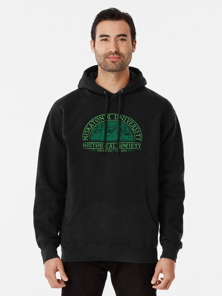 Miskatonic Historical Society Pullover Hoodie | Cozy Graphic Hoodie | Unisex Pullover