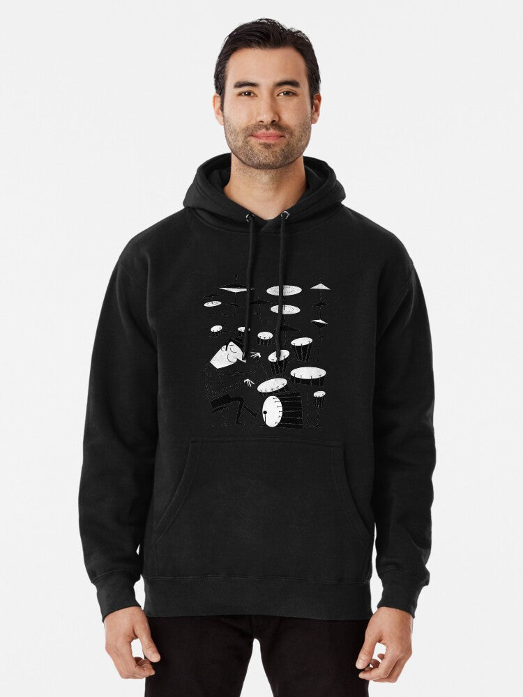 Play That Beat Pullover Hoodie | Cozy Graphic Hoodie | Unisex Pullover