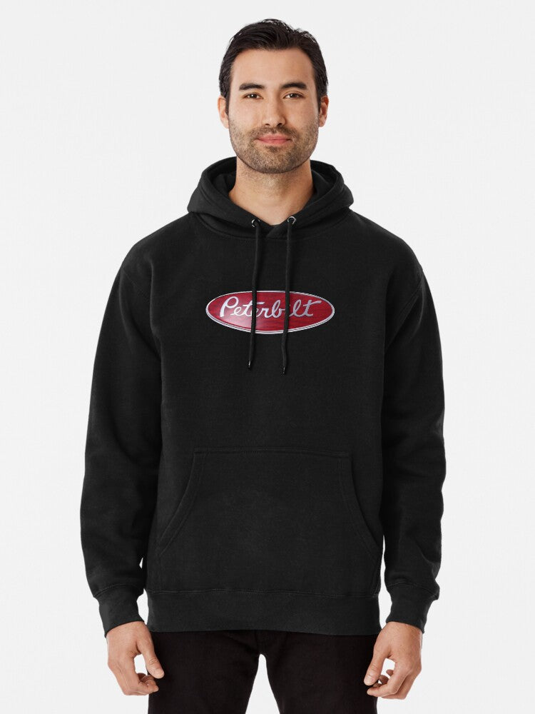 Peterbilt Pullover Hoodie | Cozy Graphic Hoodie | Unisex Pullover