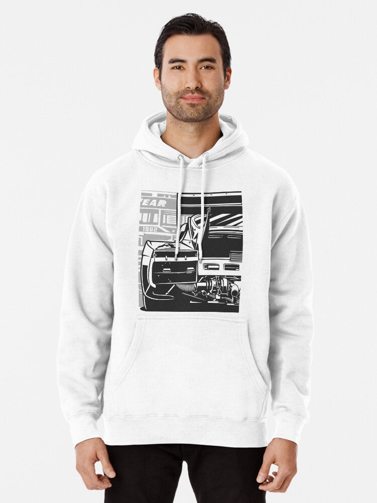 935 Imsa Racing Car Pullover Hoodie | Cozy Graphic Hoodie | Unisex Pullover