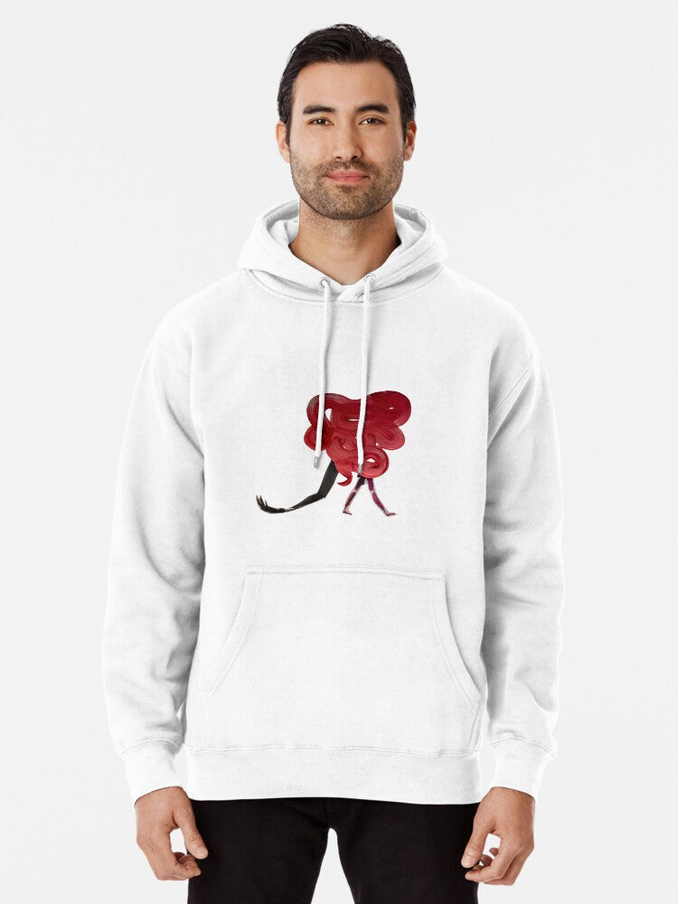 Frankintestine Pullover Hoodie | Cozy Graphic Hoodie | Unisex Pullover