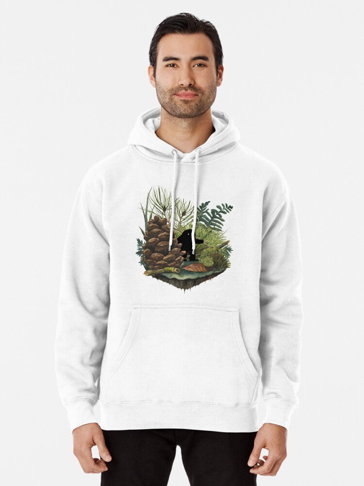 Tiny Sasquatch Pullover Hoodie | Cozy Graphic Hoodie | Unisex Pullover