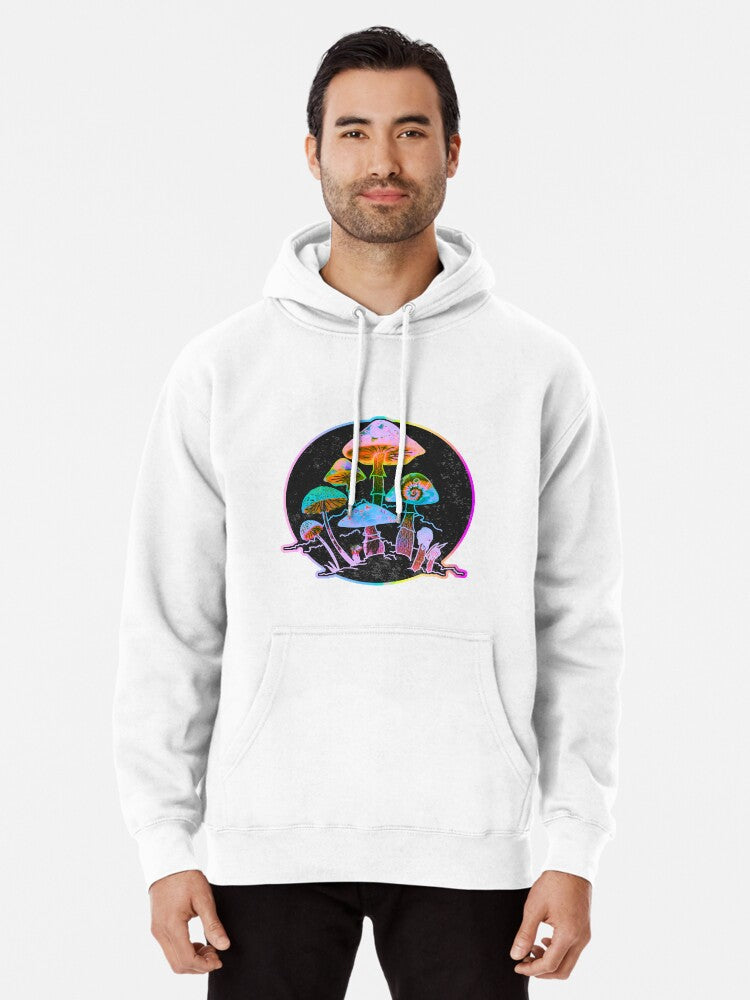 Garden Of Shrooms 2020 Pullover Hoodie | Cozy Graphic Hoodie | Unisex Pullover