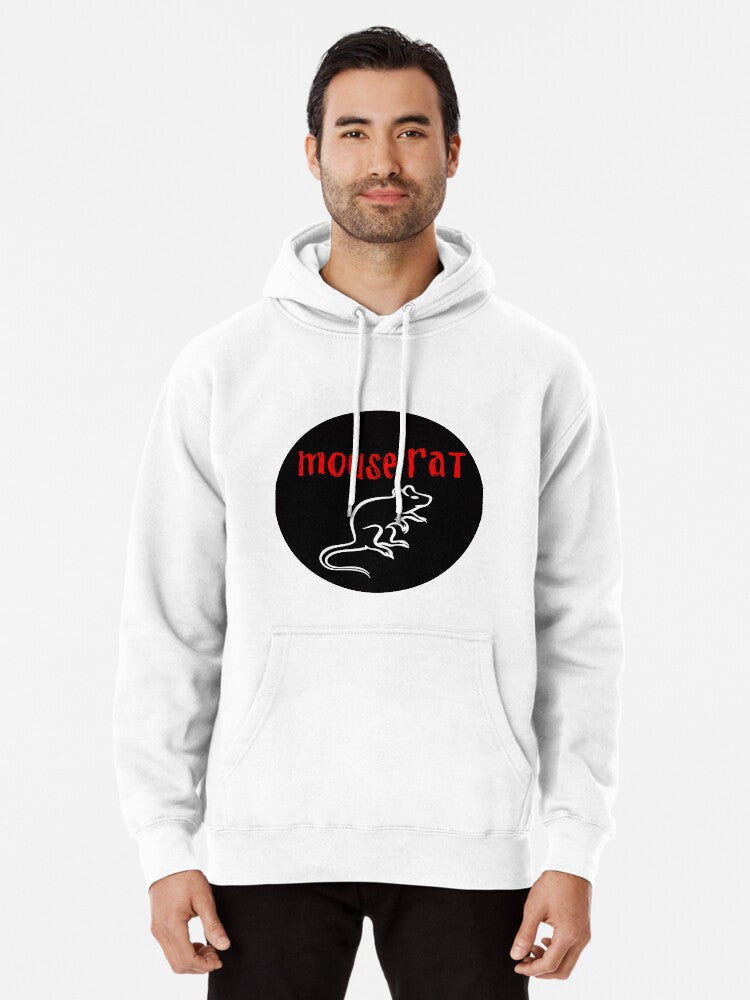 Mouse Rat Logo - Parks And Rec Pullover Hoodie | Cozy Graphic Hoodie | Unisex Pullover