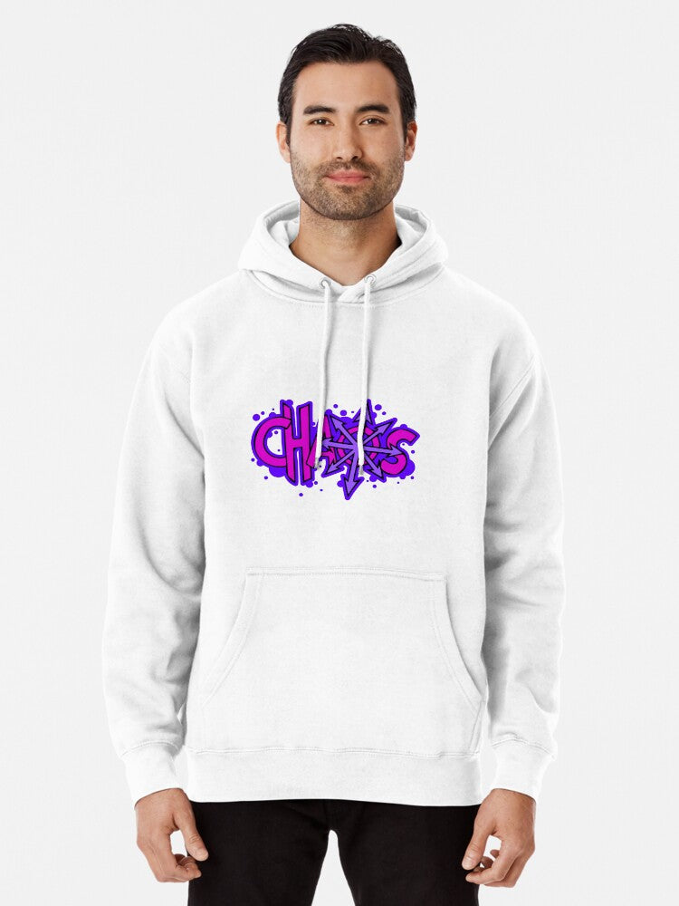 Chaos Is Fabulous Pullover Hoodie | Cozy Graphic Hoodie | Unisex Pullover